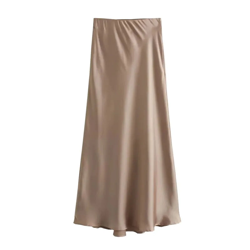 Jupe en satin