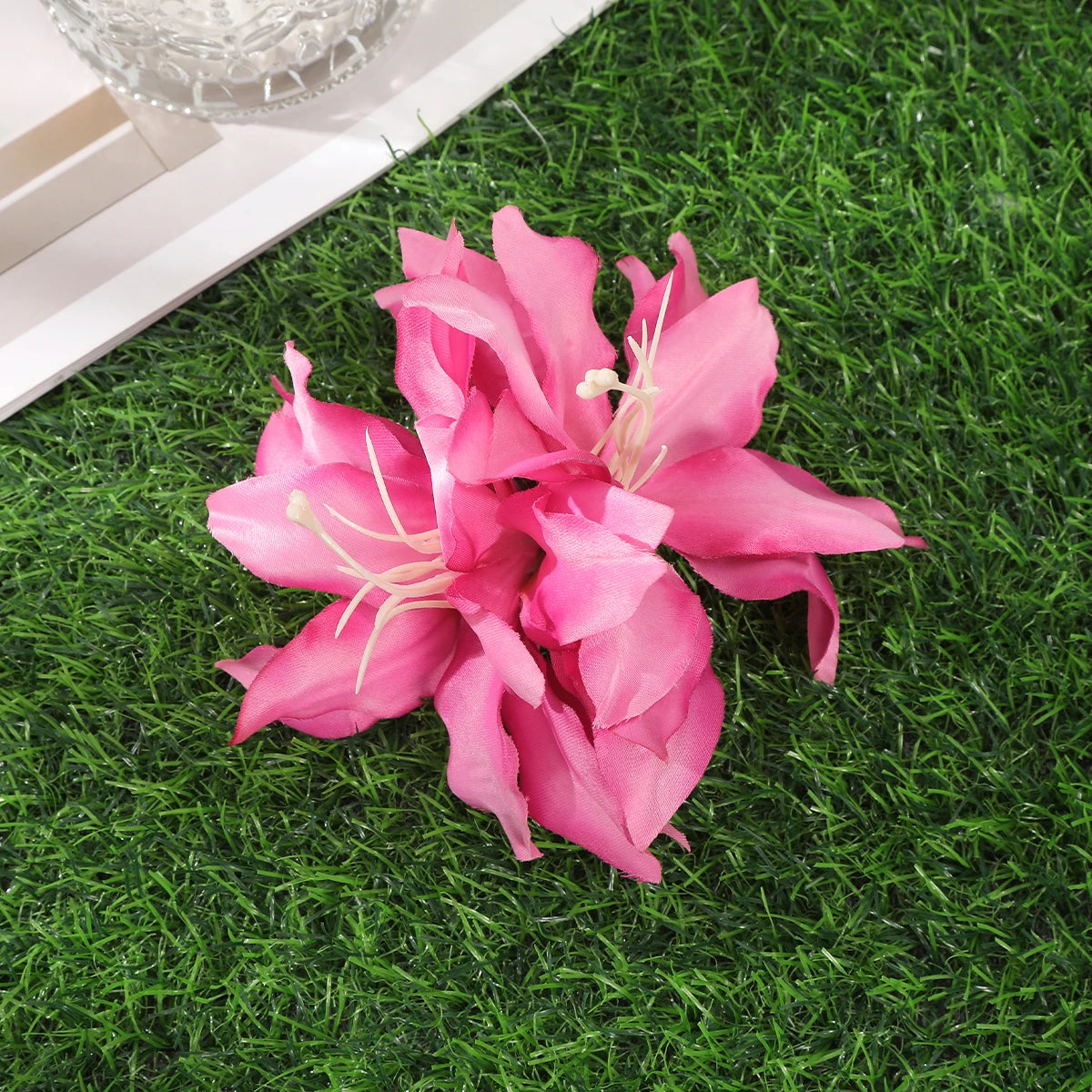 Accessoire cheveux à fleur