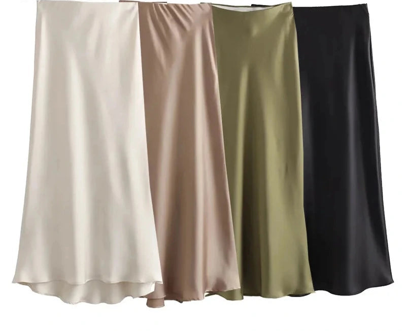 Jupe en satin