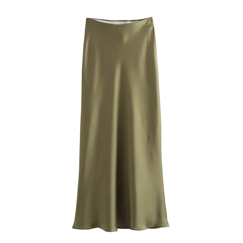 Jupe en satin