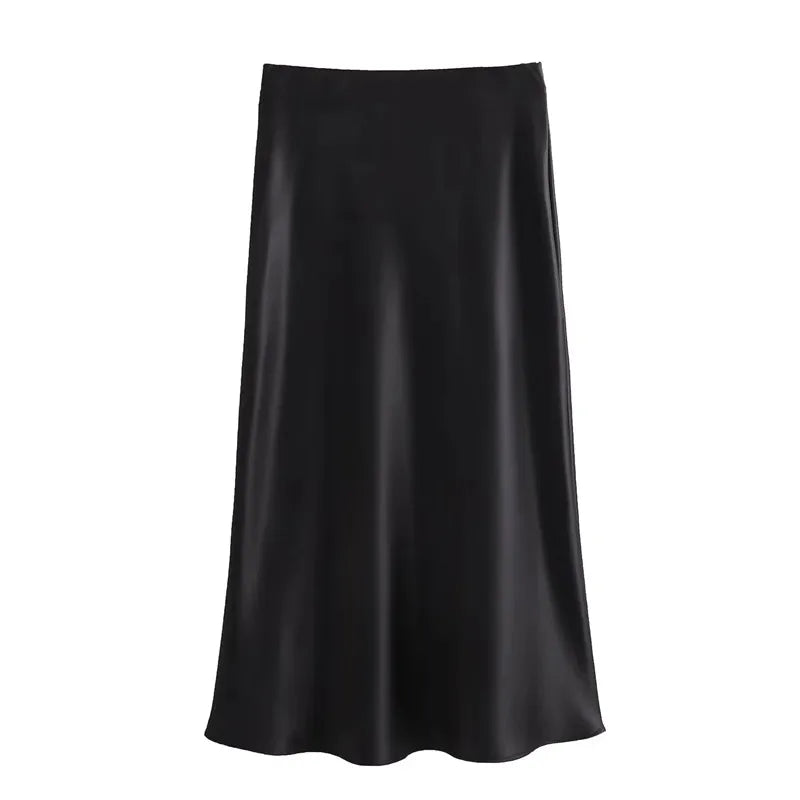 Jupe en satin