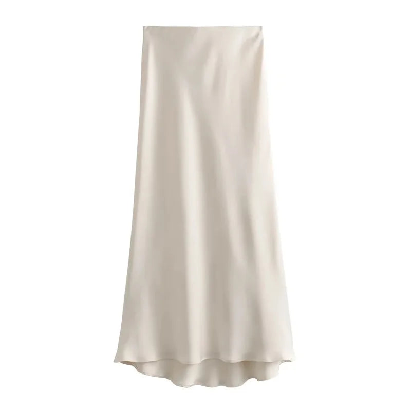Jupe en satin