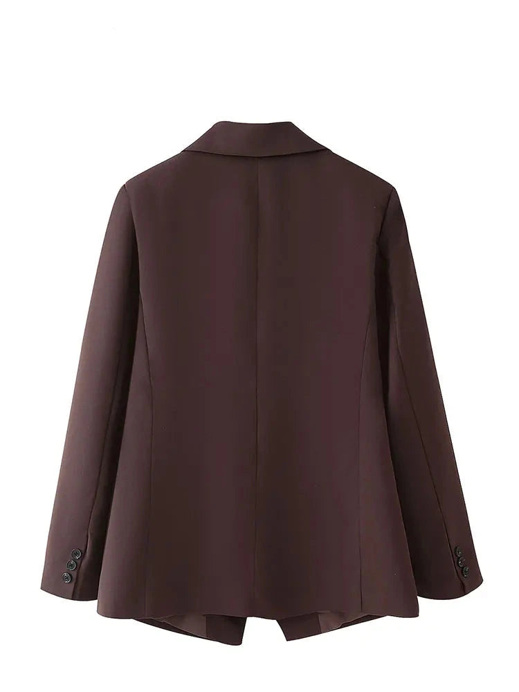 Blazer élegant oversize