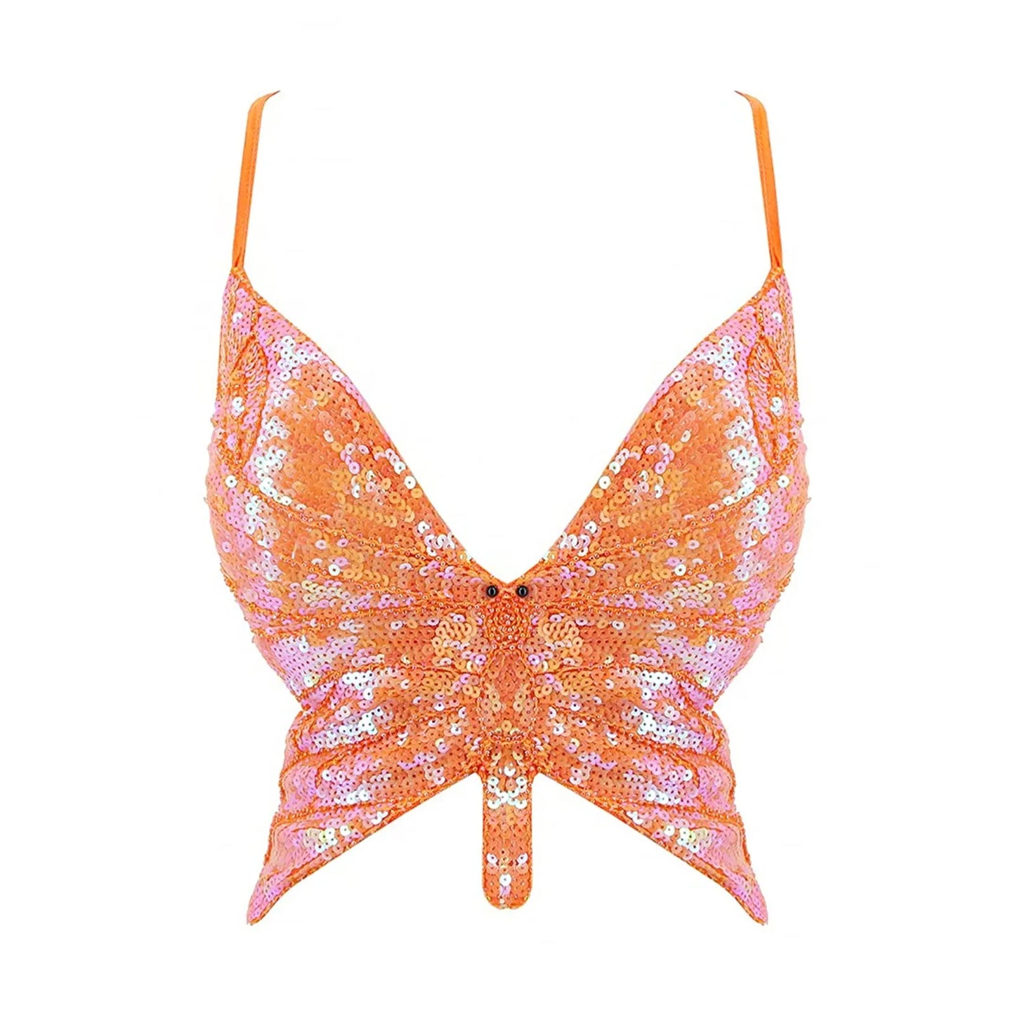 Top sequin papillon V2