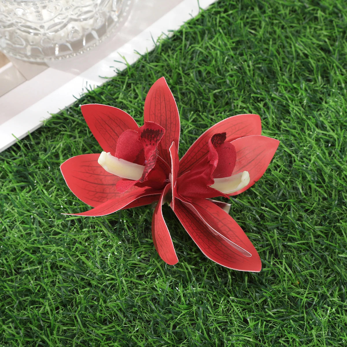 Accessoire cheveux à fleur